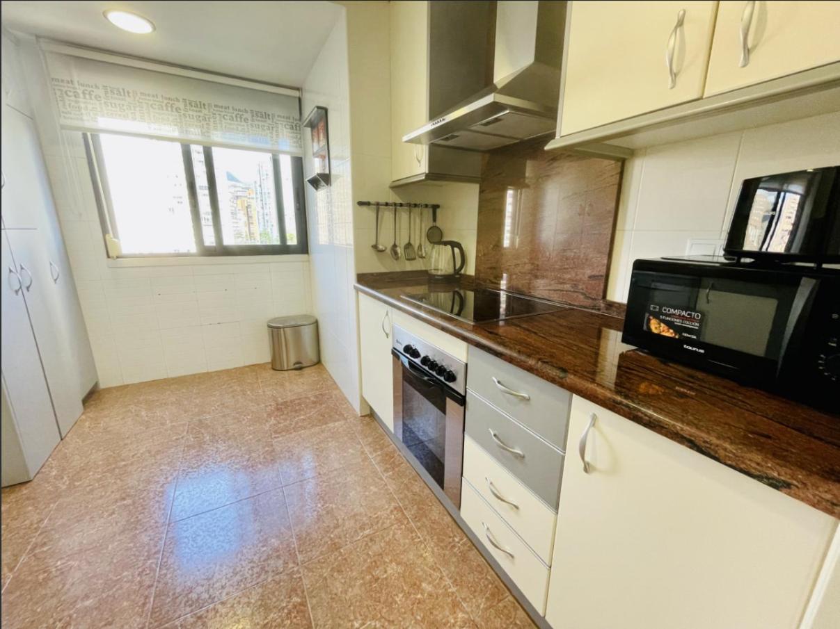 Apartamento Playa De Poniente Benidorm - Torre Dos Calas Zewnętrze zdjęcie
