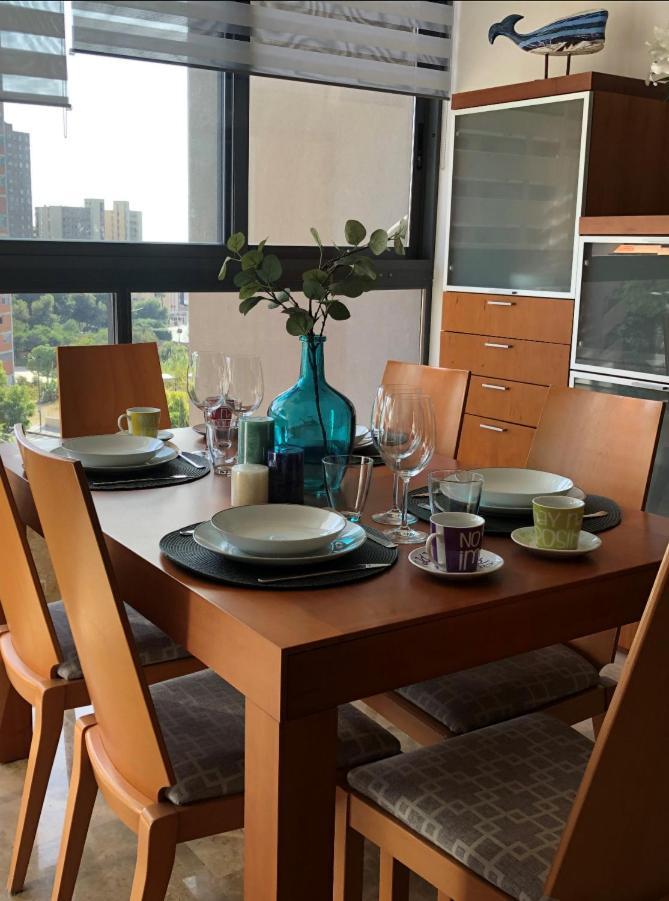 Apartamento Playa De Poniente Benidorm - Torre Dos Calas Zewnętrze zdjęcie